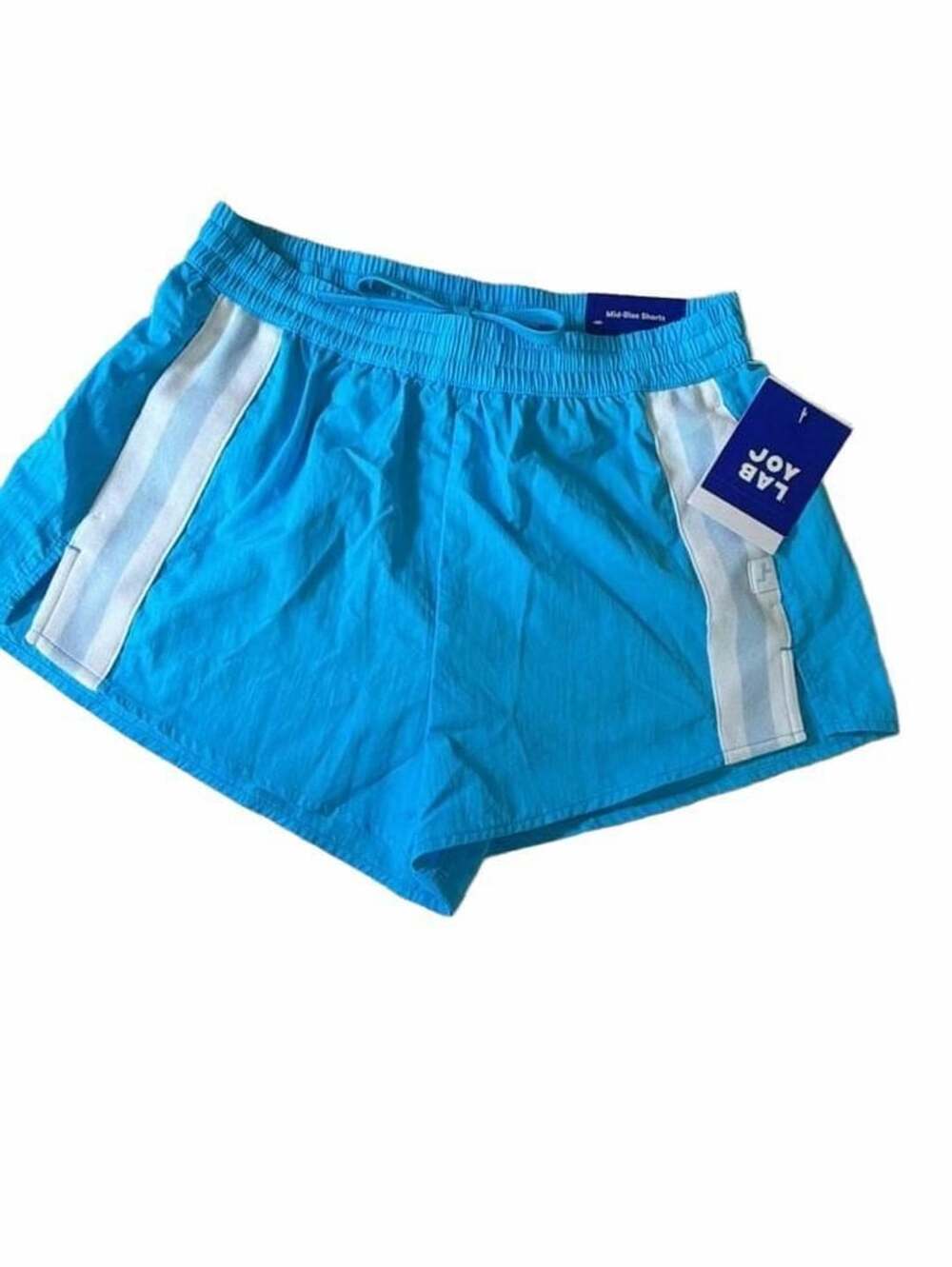 JoyLab Contrast Trim Woven Shorts Size XS Bright Blue